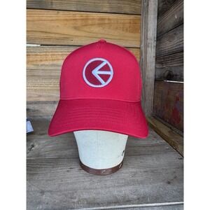 Ethika Athletic Dad Hat Snapback Cap One Sz Red Low Crown